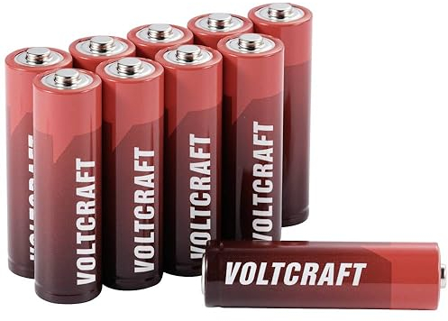 VOLTCRAFT Industrial LR6 Mignon (AA)-Batterie Alkali-Mangan 3000 mAh 1.5V 10St.