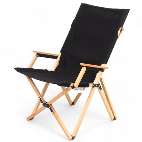 osoltus Holz Faltsessel Sessel Campingsessel Naomi schwarz Buche