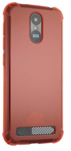 caseroxx TPU-Hülle für SPC Zeus 4G / Zeus 4G Pro, rot | Flexible TPU-Hülle, passgenau und griffig, schützt vor Stößen, Kratzern und Staub, aus TPU