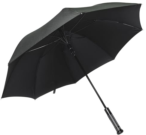 Uzi UMBRELLA (TAKTISCHER SCHIRM ZUR SELBSTVERTEIDUNGUNG) (Schwarz)