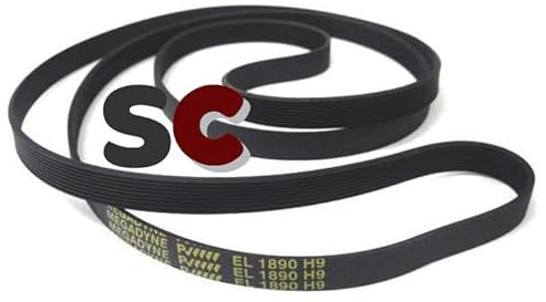 SC Solocorreas - Correa secadora compatible (EL 1890 H8 / EPH 1890/1890 H / 1890 H9 EL / 1890 H5 / EL 1890 H6 / EL 1890 H7 / PH 1890/1890 PH)