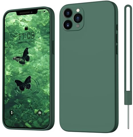 ORDA for iPhone 11 Pro Case Silicone for iPhone 11 Pro 5.8 Soft Gel Rubber Cover Ultra Slim Case Anti-Scratch Compatible with 11 Pro Matte Green