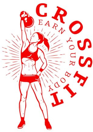Wall Decal Sport Fitness Logo Vinyl Company Office Window Wall Stickers Home Furnishing Decorative Murals-L-57x78cm