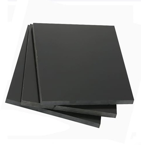 TIHONORI Schwarzes Bakelit-Phenol-Laminiertes Harz Flach, Verwendet in Elektrischen Und Elektronischen Leuchten, 300 Mm X 500 Mm, Dicke 3-8 Mm,4mm