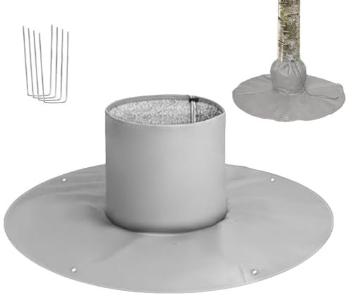 Protection Contre Les Racines de Palmier - Protection Contre Le Froid - pour et Arbres jusqu'à 35 cm de diamètre - Protection hivernale pour Palmiers - Double Isolation - Diamètre : 100 cm