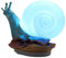Mikikit Nachtlicht Nachttisch Lampen Mini-Projektor Decke Schnecke nachtlampe night light for schlafzimmer beleuchtung familye kleine Nachtlampe Nachtlampe Abs