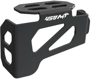 YCSYHQM Motorrad Heck Bremse Flüssigkeit Tank Master Reservoir Abdeckung Passt für CFMOTO MT450 2023 2024 2025 Motorrad Oil Cup Cap-Rear Brake Fluid Cap