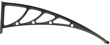 IMIKEYA Support De Store Incurvé pour Protection La Pluie Support De Fixation Robuste