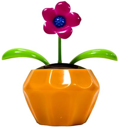 Jlobnyiun Giocattoli | Decorazione di fiori oscillanti per auto a energia solare | Decorazione esterna resistente alle intemperie divertenti per interni auto ornamento