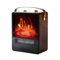 XXAD553TY Chimenea de Pared Chimenea eléctrica pequeña con asa, Calefactor portátil con Efecto de Llama Realista 3D y Doble protección. Chimenea