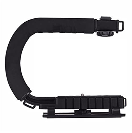 for Steadycam U-Griff C-förmiger Handgriff-Kamerastabilisator mit Stativkopf-Telefonklemmenadapter Für die Studiofotografie(Only U Handgrip)