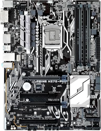 schede madri Fit For ASUS PRIME H270-PRO LGA 1151 Intel H270 DDR4 Dual M.2 ATX Intel Core I3-6100 I3-7320 I5-6400 I5-7400 I7-7700 CPU