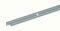 Alberts 476755 Treppenkanten-Schutzprofil | Aluminium, silberfarbig eloxiert | 1000 x 25 x 20 mm