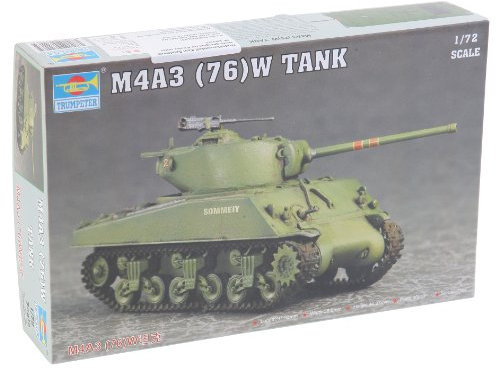 Trumpeter 1:72 - M4A3 (76W) Sherman Tank