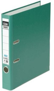 Elba Ordner rado-Lux A4 Acrylat/Papier 50mm grün