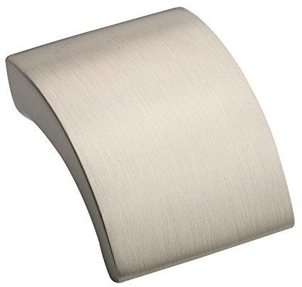 SIRO 1497-30ZN21 Knopf Terra Breite 30 mm, Tiefe 25 mm, ZN Edelstahl Effekt