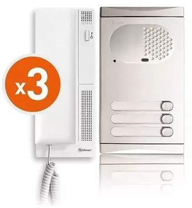 Golmar 11284130B 4130/AL Kit de Audio 3 Líneas