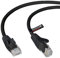 rhinocables CAT 5e High-Speed Ethernet Cable - Reliable LAN Network RJ45 Cable for Fast Internet & Data Transfer | Durable WiFi Broadband Cable for Gaming & Streaming, (40m, Black, Pack of 1)