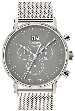 Bruno Söhnle Stuttgart Chrono Big, Quarzuhrwerk, Metallarmband