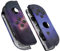 eXtremeRate Cover Custodia Tasti per Nintendo Switch/OLED Joycon Controller,Scocca Pulsanti Case Kit DIY Ricambio per Nintendo Switch/OLED Joystick,Senza Joycon-Galassia Nebulosa