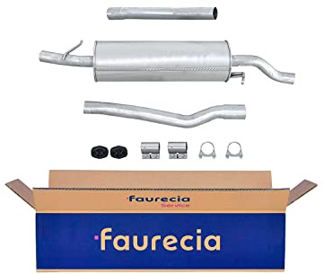 HELLA 8LC 366 024-111 Mittelschalldämpfer - Easy2Fit® Kit - mitte - dreiteilig - Set mit Anbauteilen