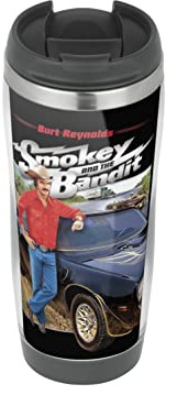 Profiles Smokey and The Bandit - Travel Mug, Thermal Insulated Cup for Hot and Cold Beverages Drinks