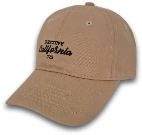 ZENDEU Destiny California 729 Baseballkappen, verstellbar, Beige