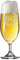 LUXENTU Tulipano da birra con incisione in vetro Pils 0,3 litri con corona di alloro incisa, bicchiere da birra come regalo per 60° anniversario/compleanno, lavabile in lavastoviglie