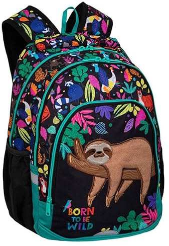 Colorino F025653, Schulrucksack CP PRIMER WILDKID, Multicolor