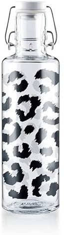 soulbottles 0.6 l Leo Glass Drinking Bottle Sustainable, Plastic-Free, Climate Neutral