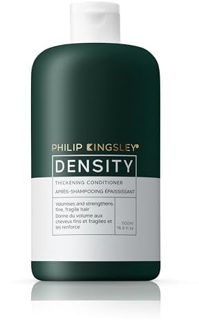 Philip Kingsley | Conditioner zur Dichteverdickung | Bei dünner werdendem Haar und Haarausfall | Feiner, zerbrechlicher, dünner Haarverdicker und -verstärker | 500ml