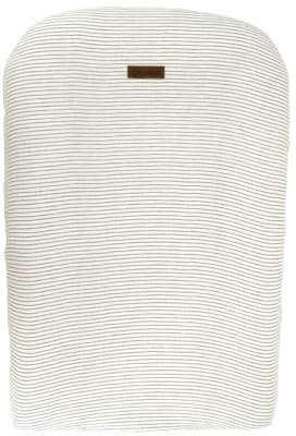 Domiva – Funda para cambiar pañales, 50 x 75 cm, rayas de gas de algodón