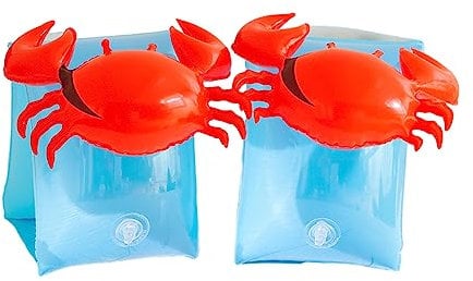 BAYORE 1 Paar Kinder Schwimmarm Floats Aufblasbare Arm Schwimmringe Armbänder Kleinkinder Kinder Schwimmausrüstung Arm Schwimmringe Kinder Schwimmarm Schwimmringe Arm Floats Aufblasbare Floater