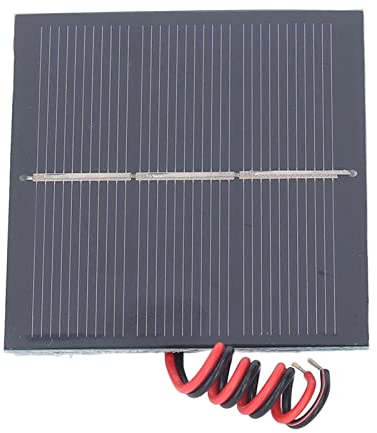 Kit de Panel Solar, Mini Cargador Epoxi Eficiente para Fuente de Alimentación Portátil, Juguetes Solares para Oficina y Hogar [Material de Placa Epoxi]