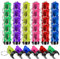 LURICO Mini Taschenlampe für Kinder, 30 Stück Mini LED Taschenlampe Schlüsselanhänger Bunt Kindertaschenlampe Spielzeug für Kinder Nacht Lesen Notfall Camping Wandern Party Favors