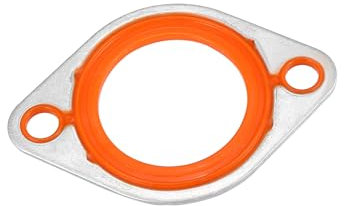 A ABSOPRO Aluminum Silicone Thermostat Water Neck Housing Gasket Seal for Car Item Replacement