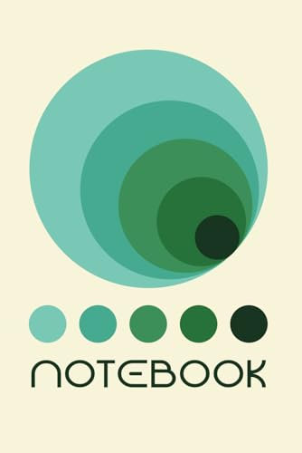 Bauhaus Notebook - Lined Notebpad Journal - 100 Pages (6x9) Paperback