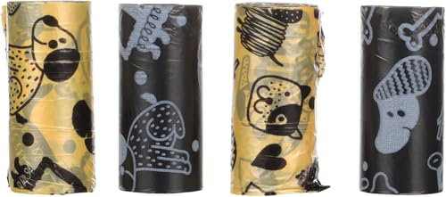 Flamingo Sacs à Crottes Fula - 60 Sacs Durables - Très Haute Qualité - Pratiques et Colorés