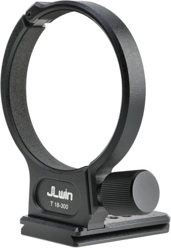 Hersmay Bague de montage en métal 74 mm pour objectif Tamron 18–300 mm F/3.5–6.3 Di III-A VC VXD Lens E Mount X, avec filetage 6,35 mm et rainure à queue d'aronde pour trépied Acra-Swiss