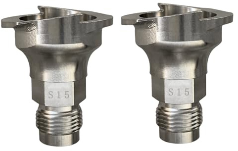 MITANSLE PPS 2.0 Spray Gun Adapter #S15 (26046) - 3/8 Inch Male, 19 Thread BSP 2PCS