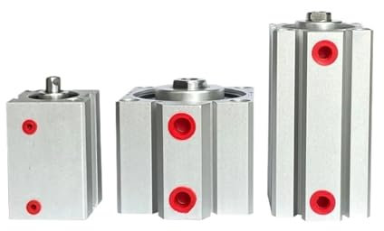 1PCS Zylinder SDA100 Serie doppeltwirkender 5-100 mm Hub kompakter und dünner Zylinder(45mm Stroke)