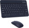 Set Tastiera e mouse wireless Bluetooth, Tastiera Wireless Portatile Ultra Sottile, Tastiera Ricaricabile, Ergonomica, Compatibile con Sistemi iPad/PC/iOS/Android/Windows