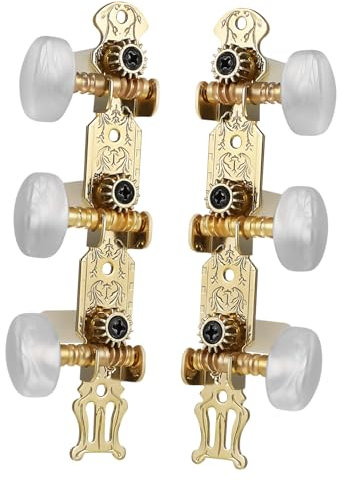 KAILIKETIY 1satz Gitarren-stimmmechaniken Aus Metall Präzise Tuning-pegs Für Akustische Gitarren Robust Und Langlebig Für Müheloses Und Verbesserten Spielkomfort