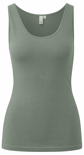 QS Damen T-Shirt 2175379 Green XXL