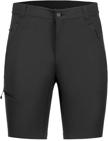 ICEPEAK Herren Shorts Funktionshose Wanderhose Kurze Outdoorhose Berwyn, Farbe:Anthrazit, Artikel:-290 Anthracite, Größe:56