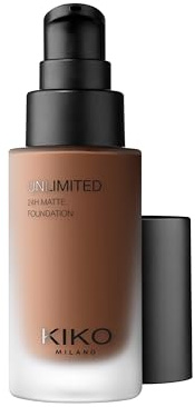 KIKO Milano Unlimited 24H Matte Foundation 10 NR, Long-Lasting Matt Liquid Foundation With Up To 24-Hour Hold