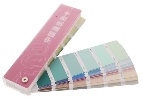 Hoement Mazzetta Colori Ral Tabella dei Colori Campioni di Colore per Vernice, Carta e Plastico, Portatile per Ristrutturazione Casa e Scelta Artistica