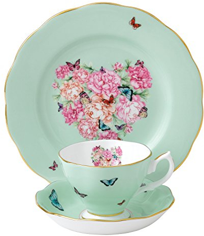 Royal Albert Miranda Kerr For Blessings 3-teiliges Set (Teetasse, Untertasse und Teller, 20,3 cm)