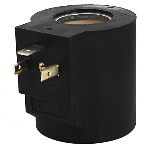 sourcing map DC 24 V 23mm Kern Durchm. Pneumatische Steuerluft Magnetventilspule DE de