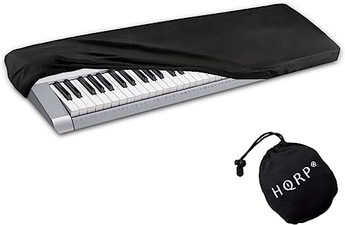 HQRP Staubabdeckung/Staubschutz mit Tasche Kompatibel zu Casio LK-165 / LK165 / LK-280 / LK280 / LK-175 / LK175 Elektronisches Keyboard Digitalpiano